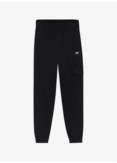 Черные мужские спортивные штаны стандартного кроя Skechers