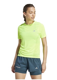 Светло-зеленая женская футболка с круглым вырезом Adidas