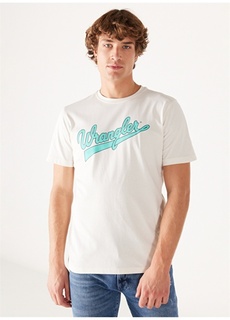 Белая мужская футболка Wrangler