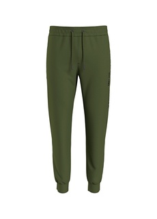 Зеленые мужские спортивные штаны узкого кроя с нормальной талией Tommy Hilfiger