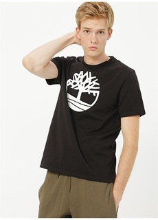 Черная мужская футболка Timberland