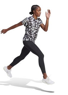 Однотонная серая женская футболка с круглым вырезом Adidas