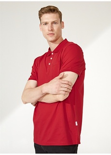 Бордово-красная мужская футболка Beymen Business Privé