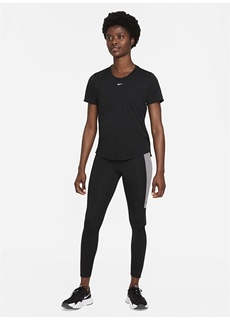 Однотонная женская футболка с круглым вырезом Nike