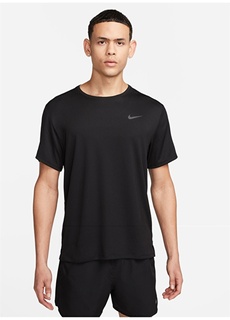 Однотонная мужская футболка с круглым вырезом Nike