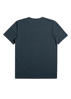 Темно-синяя мужская футболка с круглым вырезом Quiksilver