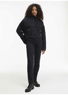 Черное женское пальто Calvin Klein Jeans