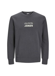 Серый мужской свитшот Jack &amp; Jones