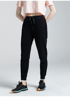 Черные женские спортивные штаны Kappa
