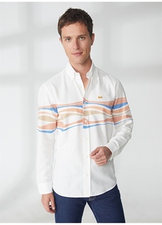 Мужская рубашка Comfort Fit с воротником на пуговицах U.S. Polo Assn.
