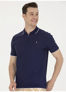 Мужская футболка-поло темно-синего цвета U.S. Polo Assn.