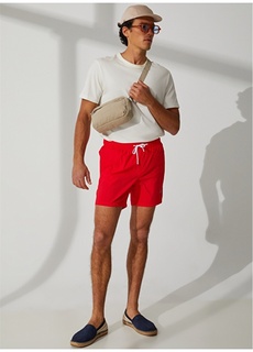 Красный мужской купальник-шорты U.S. Polo Assn.