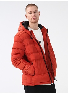 Оранжевое мужское пальто Gmg Fırenze