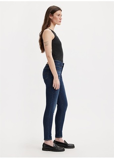 Синие женские джинсовые брюки Levis