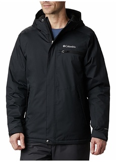Черная мужская термолыжная куртка Regular Fit Columbia