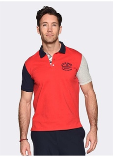 Красная мужская футболка-поло с воротником поло Ecko Unlimited