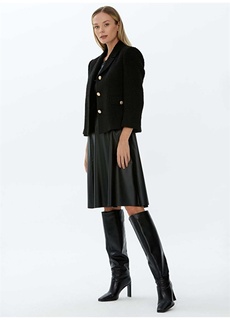 Стандартная черная женская куртка Selen