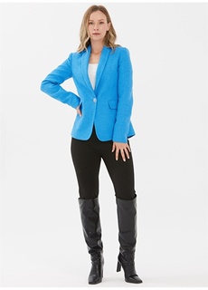 Стандартная синяя женская куртка Selen