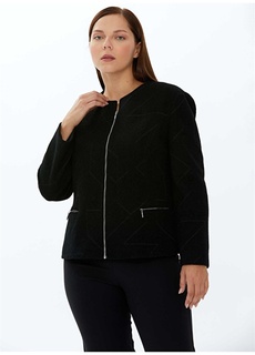 Обычная черная женская куртка Selen