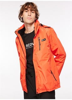 Оранжевое мужское пальто 3 в 1 с капюшоном Discovery Expedition