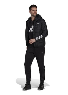 Черное мужское пальто Adidas