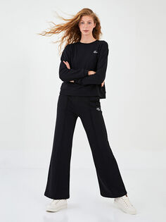 Женские спортивные штаны с эластичной резинкой на талии и вышитыми карманами Xside