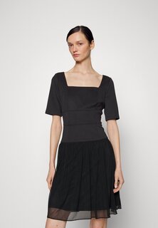 Платье из джерси DKNY, черный
