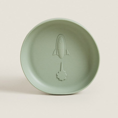 Силиконовая тарелка Zara Home Rockets, зеленый