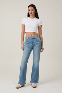 Расклешенные джинсы-бутлег стрейч Cotton On
