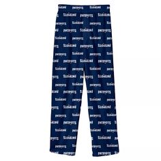 Темно-синие брюки для сна для малышей New England Patriots Team Color Outerstuff