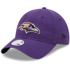 Женская регулируемая шапка New Era Purple Baltimore Ravens Core Classic 2.0 9TWENTY New Era