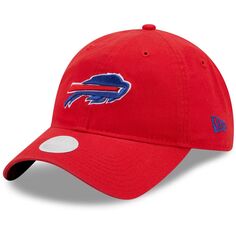 Женская регулируемая шапка New Era Red Buffalo Bills Core Classic 2.0 9TWENTY New Era