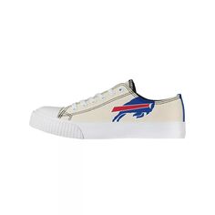 Женские низкие туфли из парусины кремового цвета FOCO Buffalo Bills Unbranded