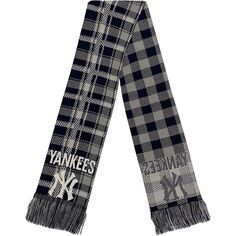 FOCO New York Yankees Клетчатый шарф с цветными блоками Unbranded