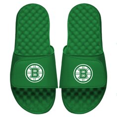 Шлепанцы ISlide Boston Bruins, зеленый