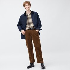 Вельветовые брюки GU, коричневый