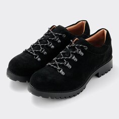 Треккинговые ботинки из настоящей кожи GU, черный