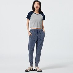 Легкие джинсовые спортивные брюки +X GU, синий