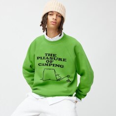 Тяжелый пуловер Peanuts 5 GU, зеленый