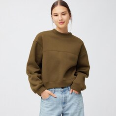 Тяжелый пуловер с открытой спиной +E GU, коричневый