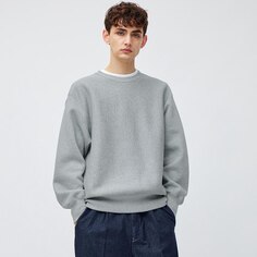 Тяжелый пуловер GU, серый