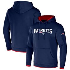 Мужская коллекция NFL x Darius Rucker от Fanatics Navy New England Patriots пуловер с капюшоном
