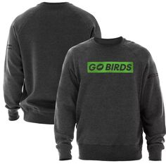 Мужской темно-серый пуловер Go Birds Philadelphia Eagles Fly Collection New Era