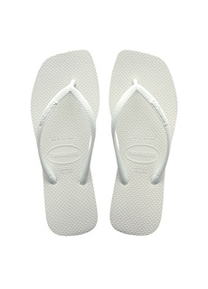 Белые женские тапочки Havaianas