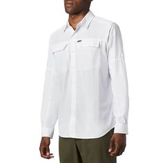 Рубашка Columbia Men White Silver Ridge2.0 Long Sleeve, белый