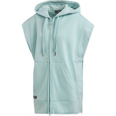Куртка Adidas By Stella Mccartney Sports Hooded Sleeveless, пастельно-зеленый