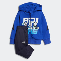 Спортивный костюм Adidas Kids In F Fz Hdy, синий