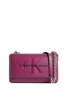 Фиолетовая женская сумка через плечо Calvin Klein