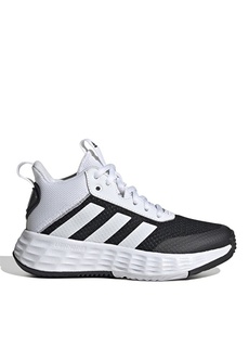 Черно-белые баскетбольные кроссовки для мальчиков Adidas
