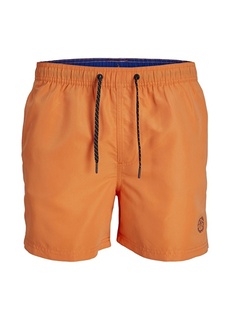 Обтягивающие оранжевые мужские шорты Jack &amp; Jones